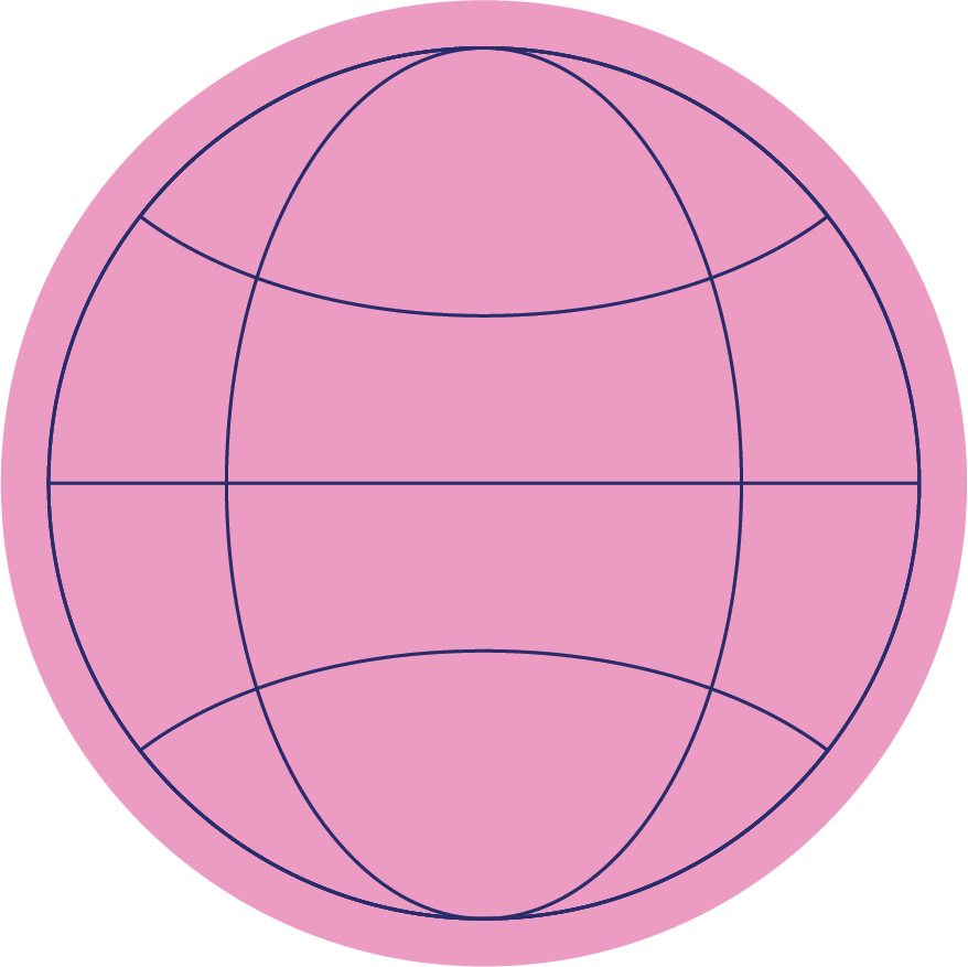 sticker that looks like a basketball